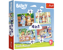 Puzzle 4v1 BBC Bluey